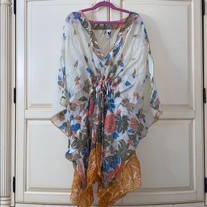 Missoni Palm Print Swim cover up tunic